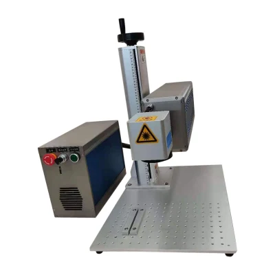  Prezzo scontato in fabbrica macchina per marcatura laser CO2 per stampa laser Logo su pelle, stoffa, cremico, materiali plastici