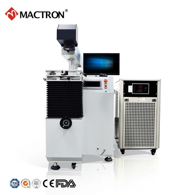  Macchina per saldatura laser a scansione con galvanometro Mactron per fili medicali