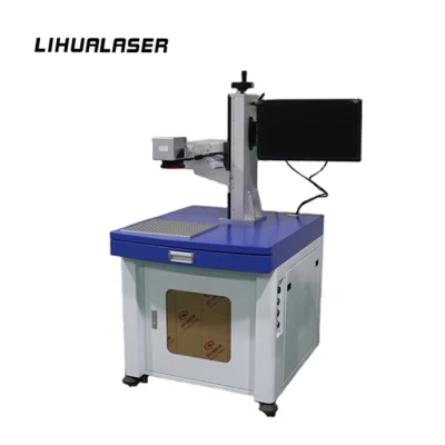  Lihua Cina Commercio all′ingrosso Prezzo competitivo Produttore CE 3w 5w 10w Macchina di marcatura laser UV per cristallo a bottone per PCB