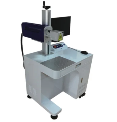  Macchina per marcatura laser UV con cabinet 3W 5W 10W JPT Marcatura gomma vetro macchina per marcatura in vendita