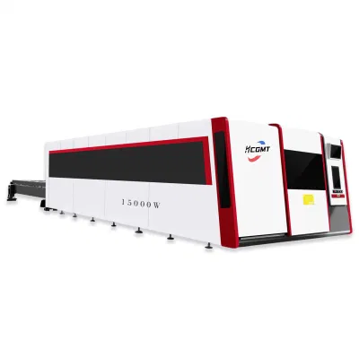 Macchina da taglio laser CNC a fibra CO2 da 15000 W in lamiera idraulica Taglierina