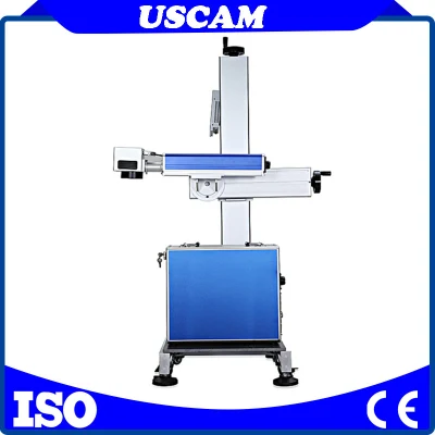  Stampa del numero di serie del tubo in plastica UPVC in PVC PPR PE HDPE Stampante laser per cavi in plastica nera laser in fibra volante/CO2 Macchina di marcatura