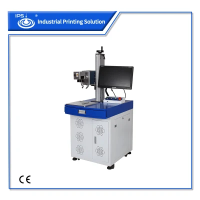 Stampante di marcatura laser statica CO2 con sistema di marcatura laser Raycus per la stampa in legno e pelle