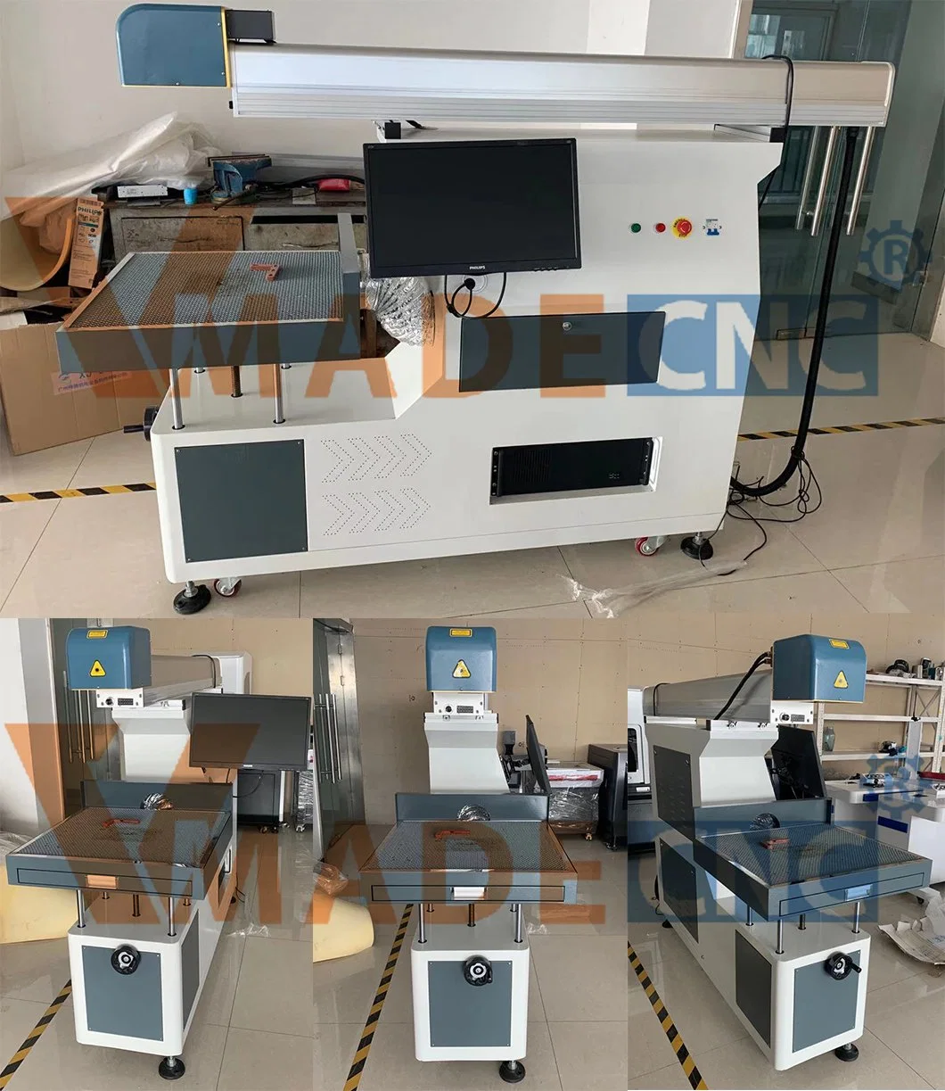 Fiber/CO2/UV Laser Engraving Machine 3D Printing/Laser Marker Machine/Engraving Equipment/Logo Printing Machine Marking Machine for Metal/Plastic/Wood