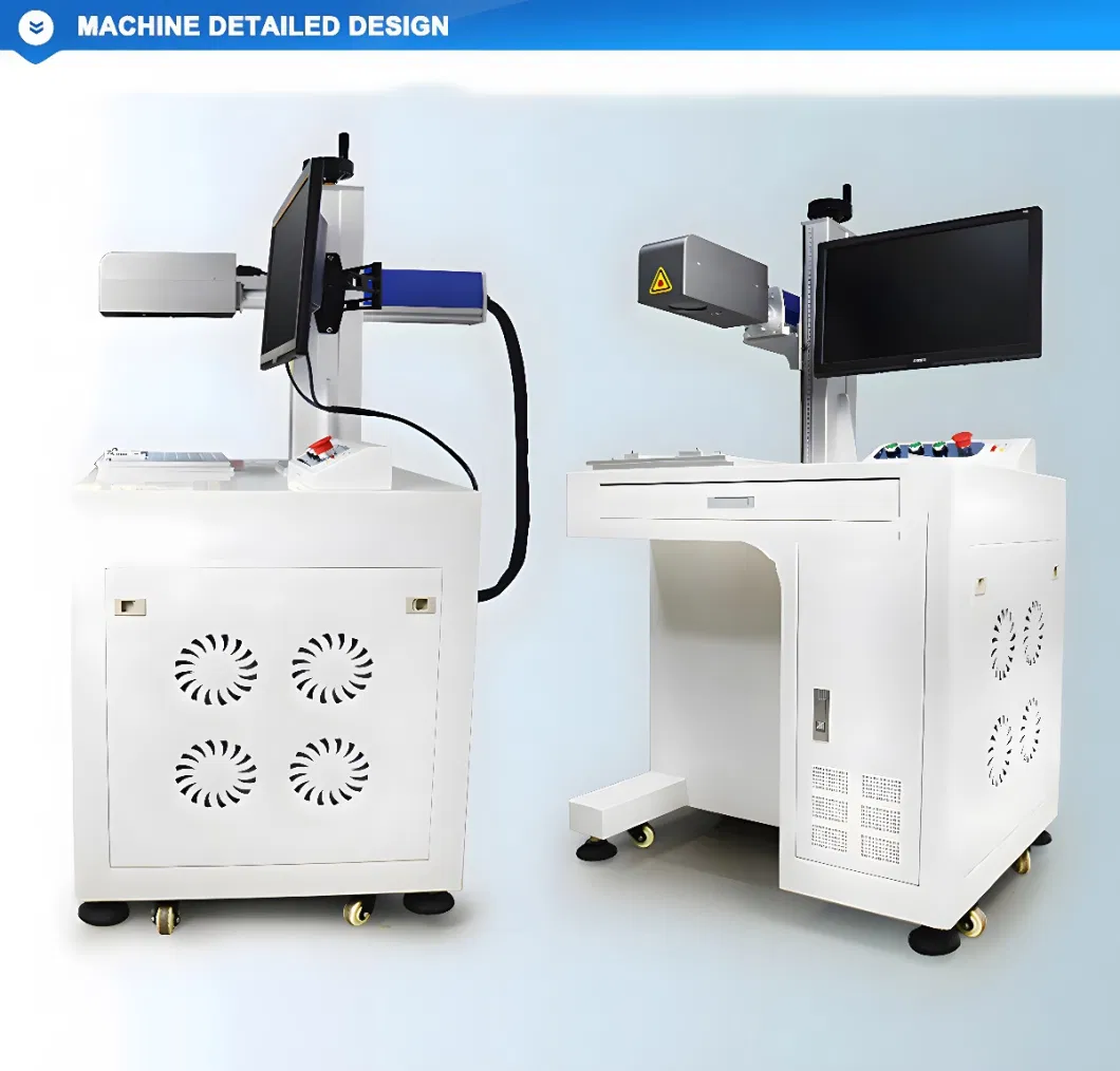 Fiber Laser Marking Machine 30W /50W Best High Z Axis Fiber Laser Marking Machine Desktop