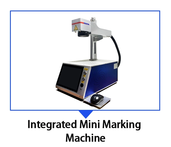 20W 30W 50W 80W 100W Optical Fiber Laser Marking Tabletop Type Suitable for Metal Marking Engraving and Cutting 3D