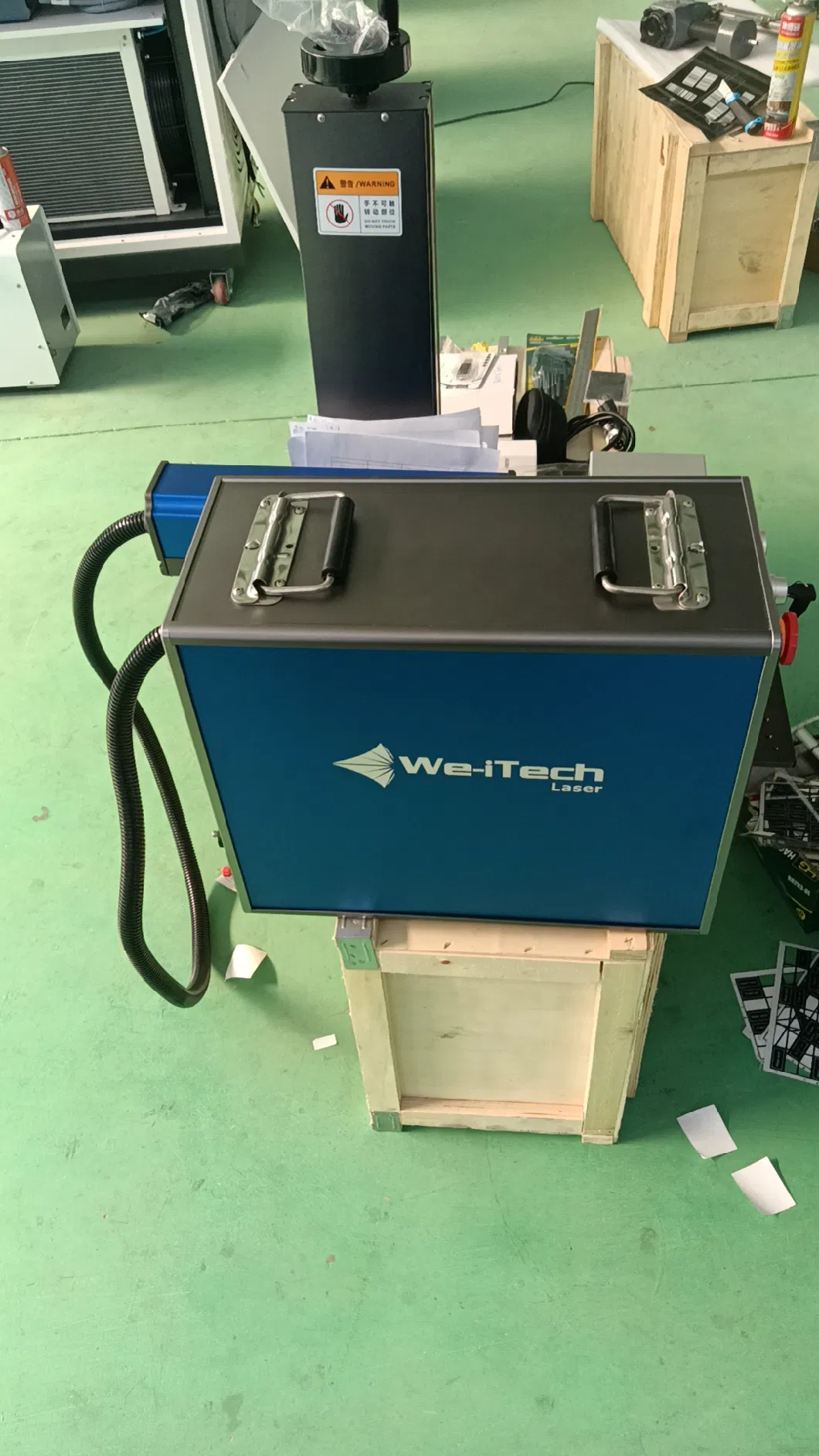 Factory Agent 20W 30W 50W 100W Raycus Fiber Laser Marker and with Jpt Laser Source Rfl-20QS CO2 Galvo Laser Marking Machine