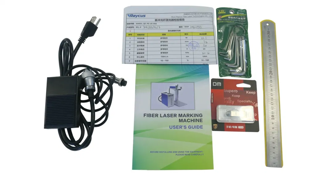 Wholesale Price Fiber CO2 Flying Desktop Type Laser Marking Engraving Machine