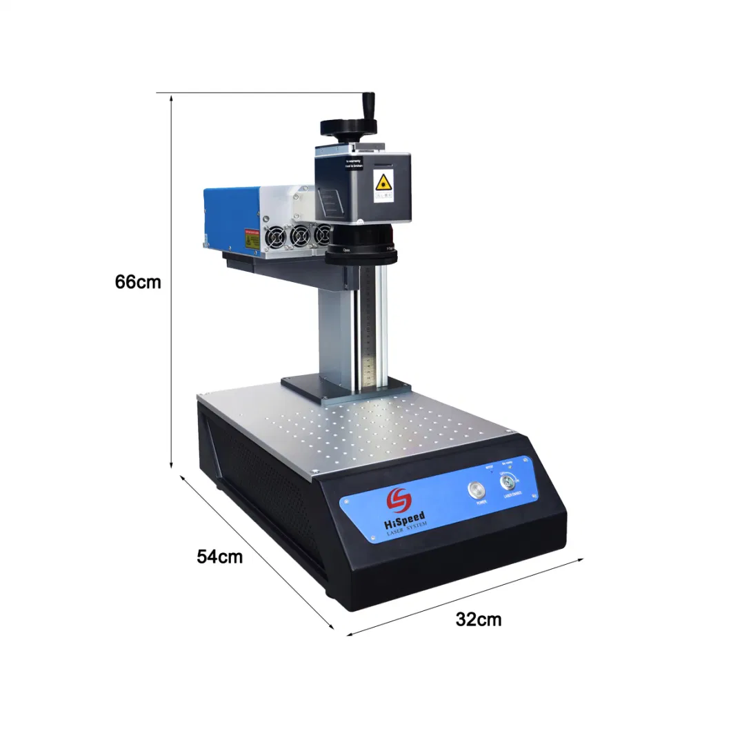 Mini 3W UV Laser Marking Machine for Glass Ceramics Jade Crystal Metal Plastic