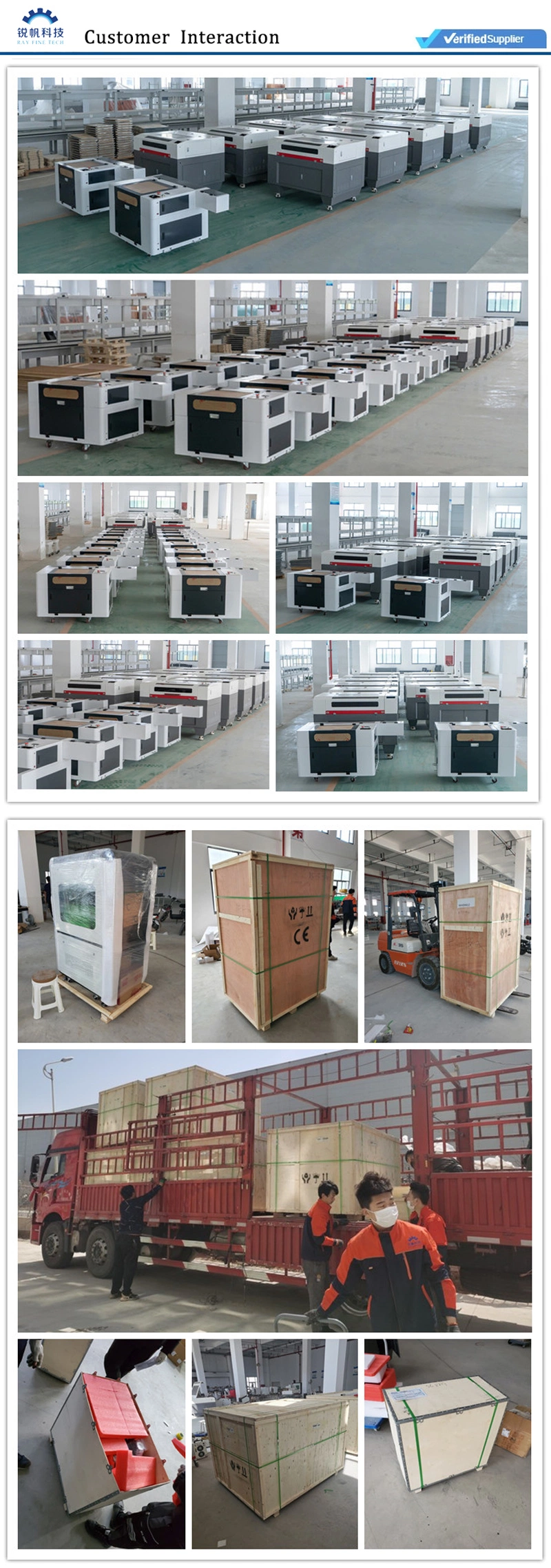 400X600 Mini CO2 Laser Cutting Machine for Acrylic Wood 80W