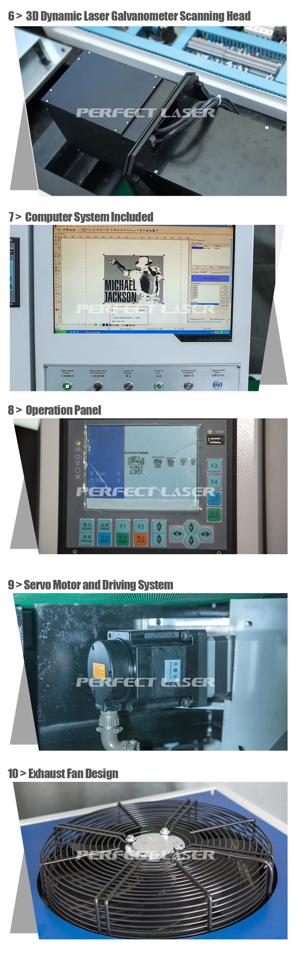 High-Efficiency Galvanometer-Scanning Laser Engraving Machine for Jeans and Denim