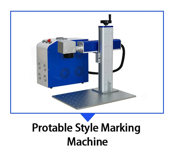 Fiber Laser Marking Machine Tabletop for Factory Marking Variety Materials 20W 30W 50W 80W 100W