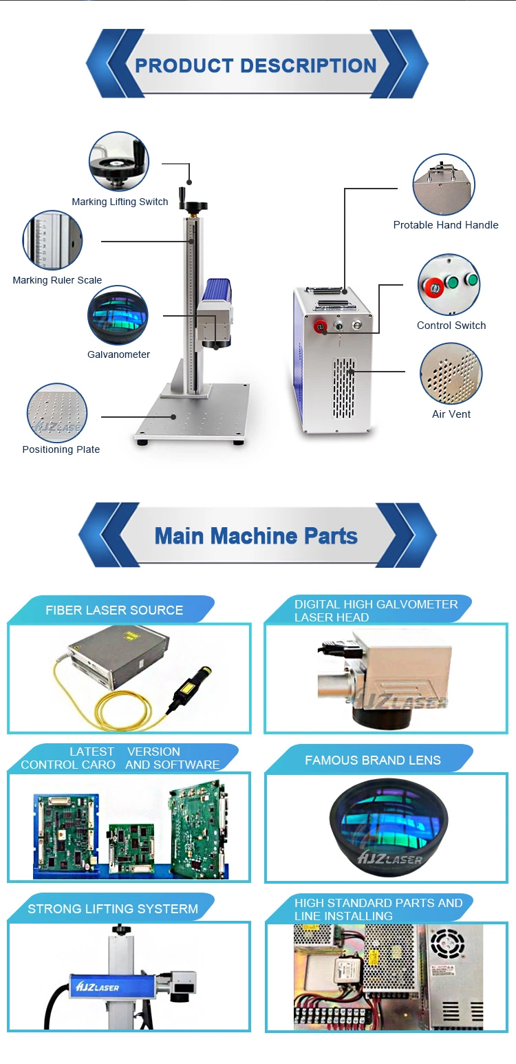 Enclosed Laser Marking Machine Steel Copper Workpieces Faucet Kitchen Utensils Plastic Laser Marking Machine Protective Closed