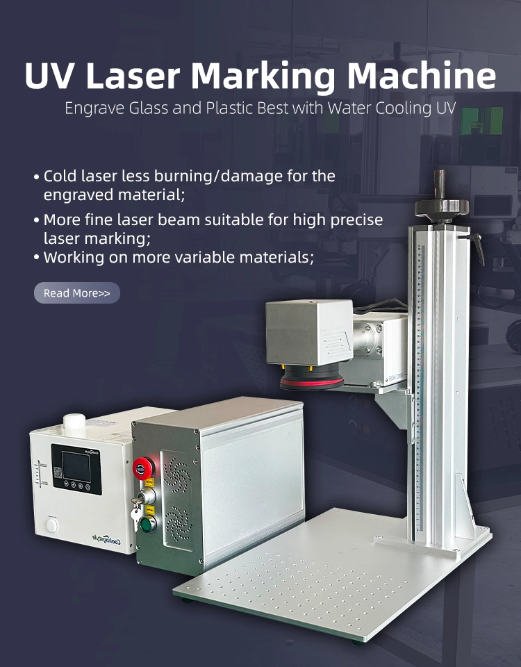 5W UV Laser Marking Machine for Non Metal Surface Logo