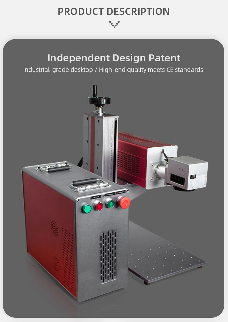 Desktop 3D Dynamic CO2 Laser Marking Machine with Big Size