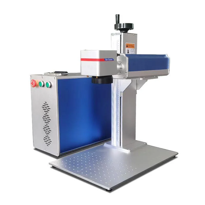 2023 New Design 20W/30W/50W/100 Watts Mini Portable Metal Fiber/CO2 UV Raycus/Max/Ipg Jpt/Mopa Laser Marker Engraver Etching Marking Machine Price