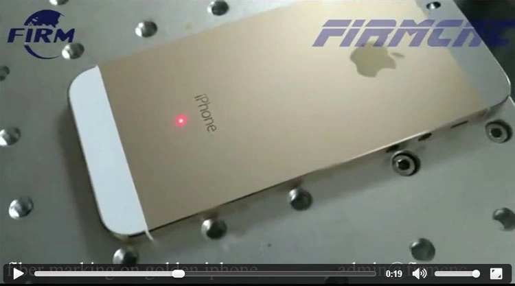 20W Portable Mini UV Fiber Laser Marking Machine for Meet Sheet