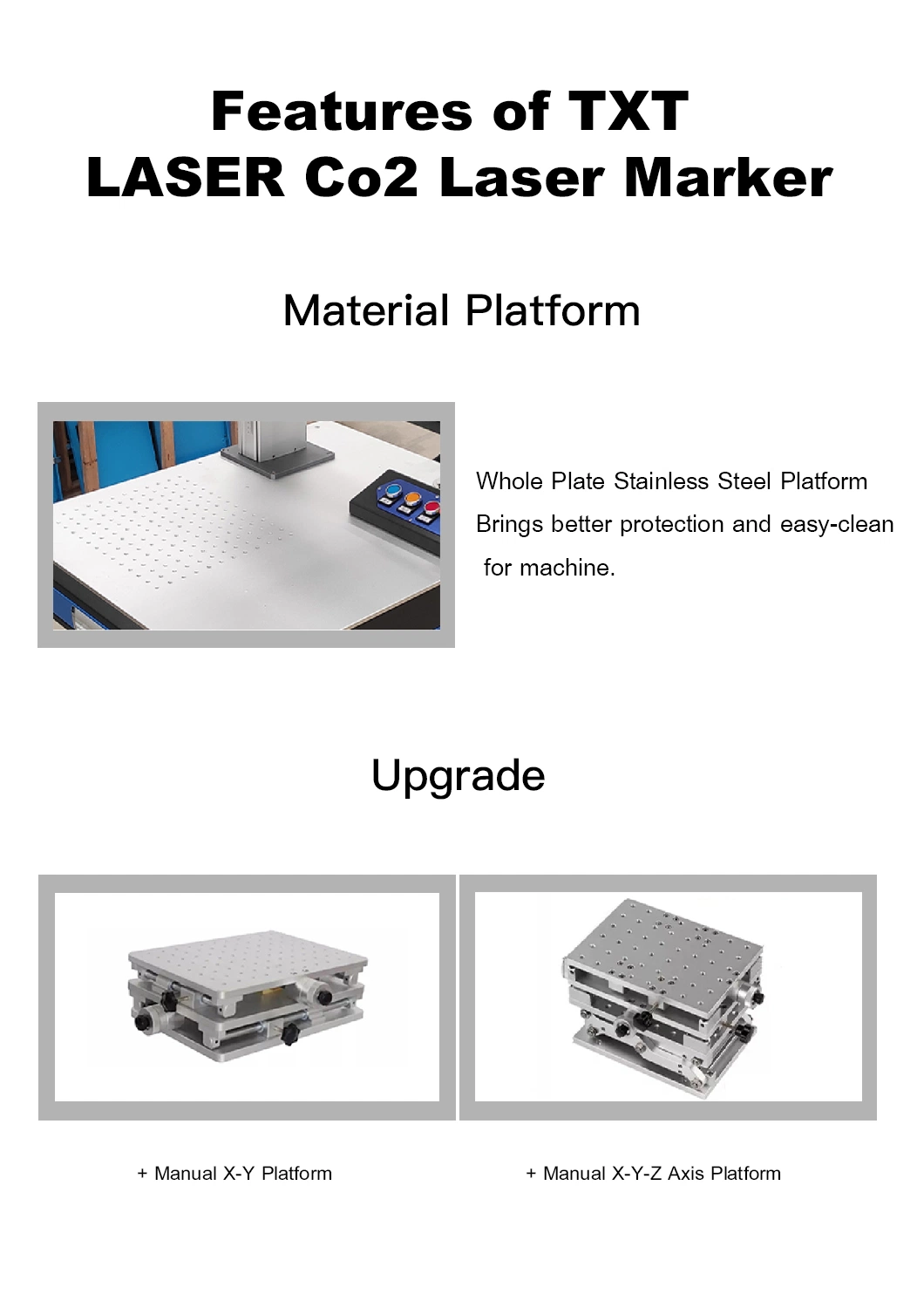 Split Desk Portable Type CO2 Laser Marking Machine Compact and Convenient Split Desk Portable Type CO2 Laser Marking Machine