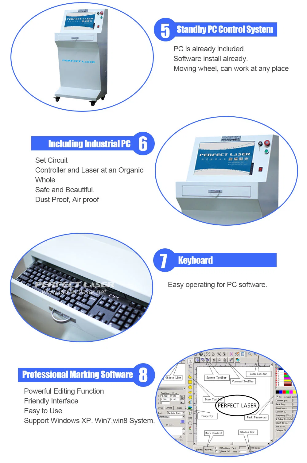 Hot Selling CO2 Laser Marking Machine for Textile