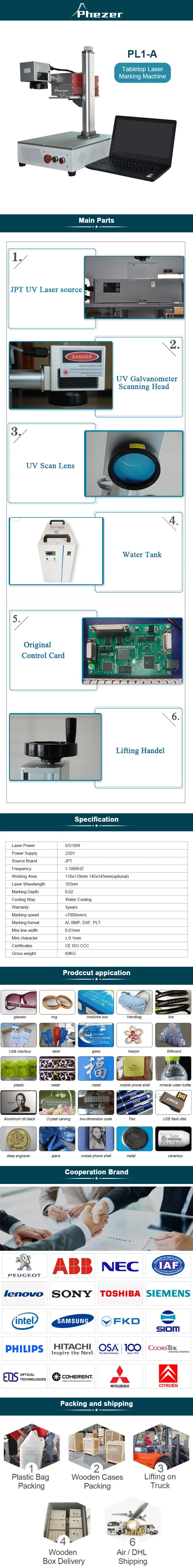 Wholesale UV CO2 Laser Marking Machine Easy Operate Laser Engraving Machine