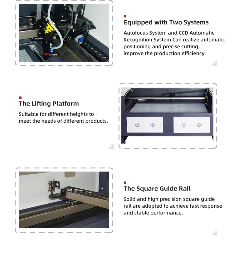 Large Format Supply CNC up and Down Laser Cutting Machine 100W Price in India