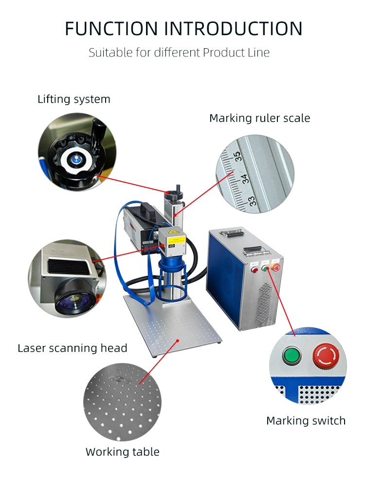 High Precision Handheld Portable Mini UV Laser Marking Machine