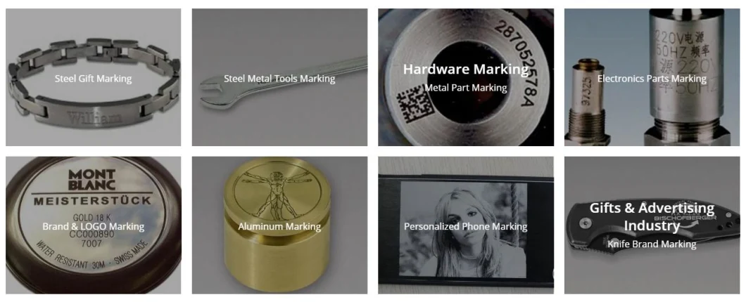3D UV CO2 Fiber Autofocus Metal Laser Marker / Laser Engraving Engrave Engraver Cutting Marking Machine for Logo Printing on Plastic Metal
