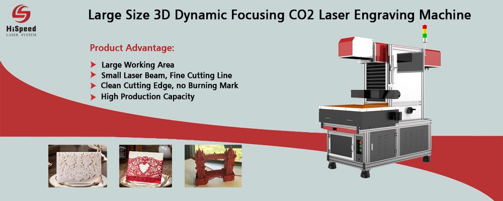 3D Dynamic Focusing and Scanner System with CO2 Laser Marking Machine Precision Big Size Hispeed Laser China Manufacturer