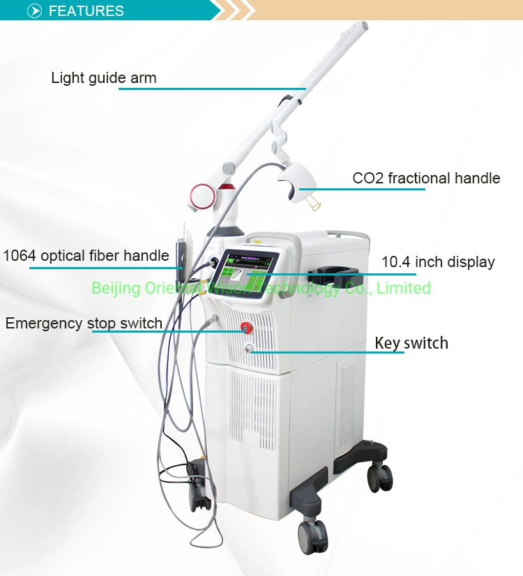 4D Fotona CO2 Laser Fractional Erbium YAG Laser Machine for Scar Stretch Marks Removal Laser CO2 Device