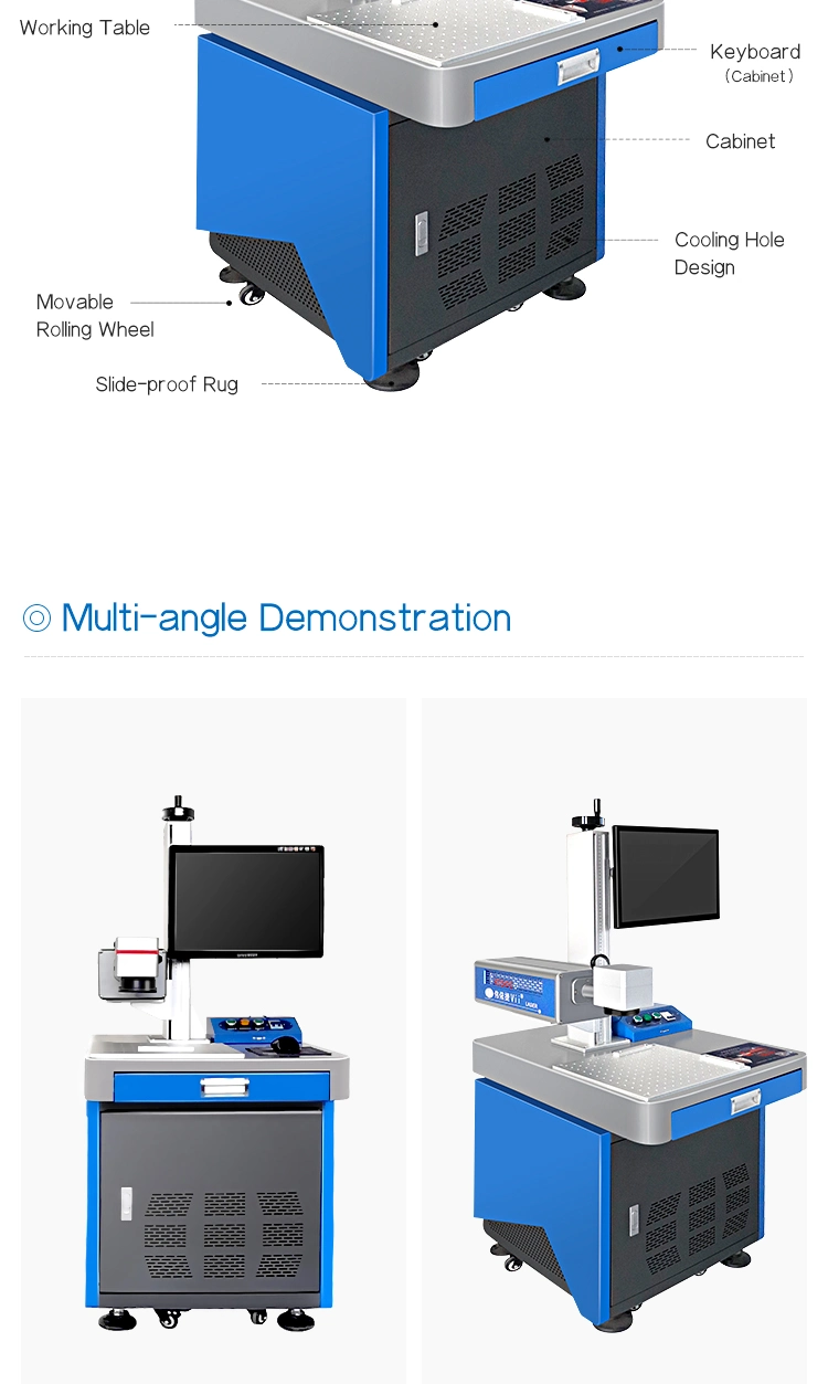 Static CO2 Laser Printer Engraver Machine Engraving Machine for Wood/Bamboo/Lether/Plastics Coding