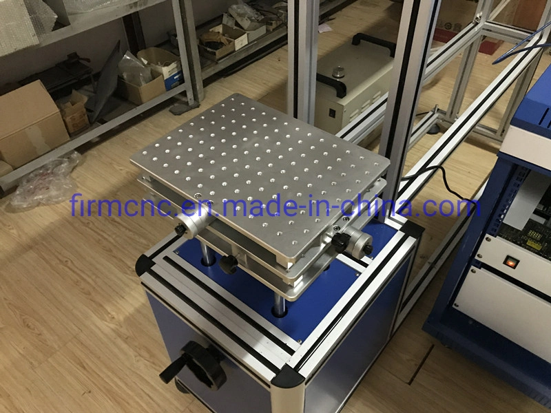 New Design CO2 Glass Tube Laser Marking Machine on Jeans