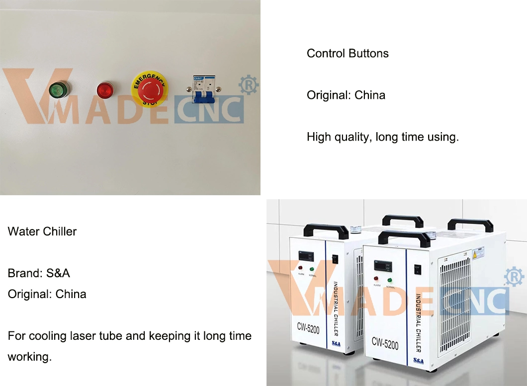 Fiber/CO2/UV Laser Engraving Machine 3D Printing/Laser Marker Machine/Engraving Equipment/Logo Printing Machine Marking Machine for Metal/Plastic/Wood