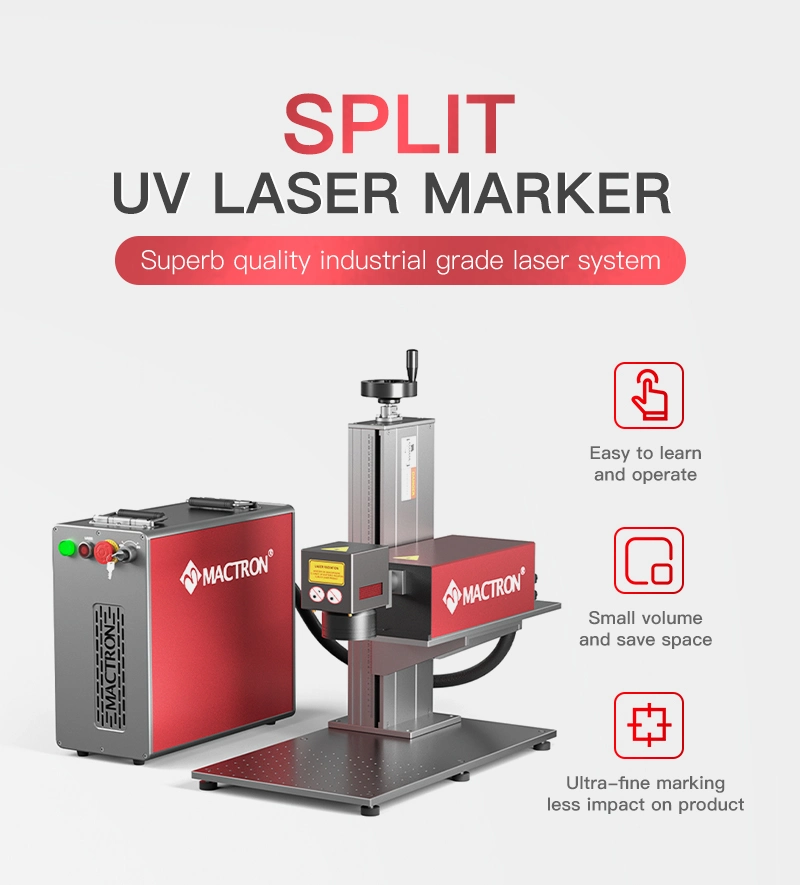 China High Quality 5W Ultra-Fine Portable UV Laser Marking Machine