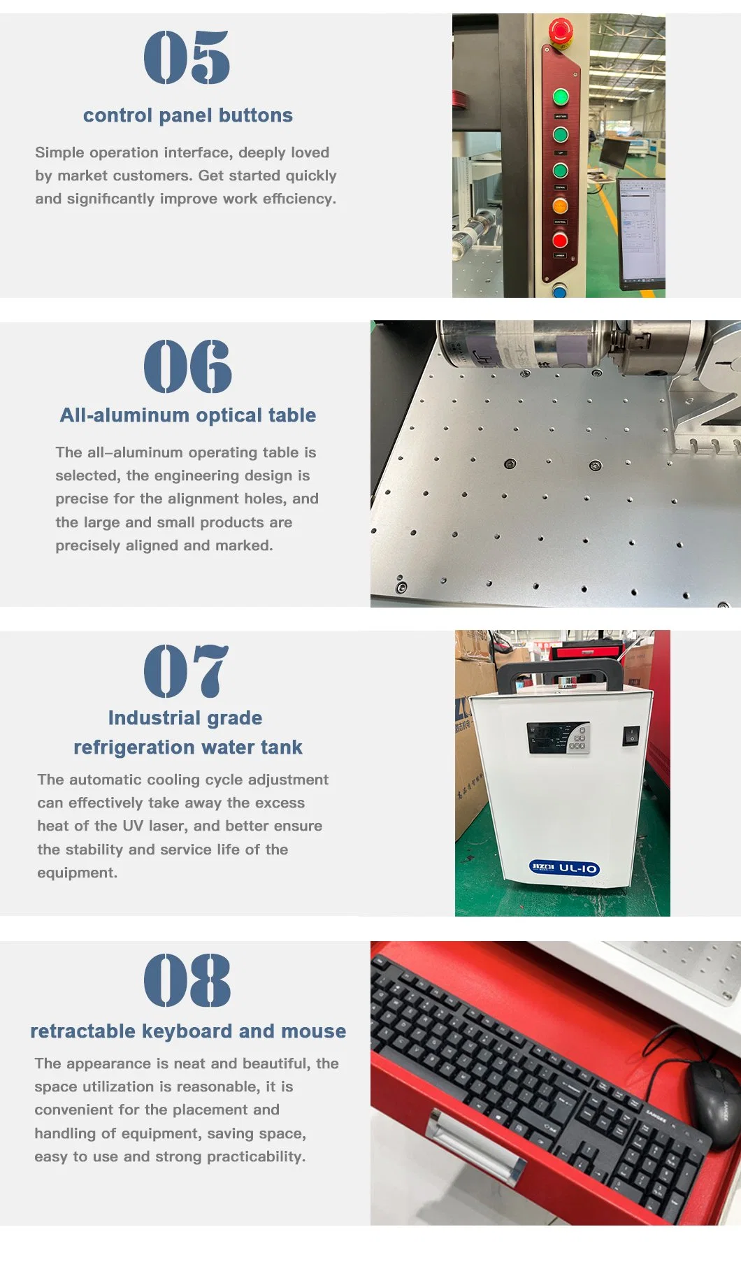 3W 5W UV Laser Marking Machine for Pen Ceramic Plastic Laser Marking