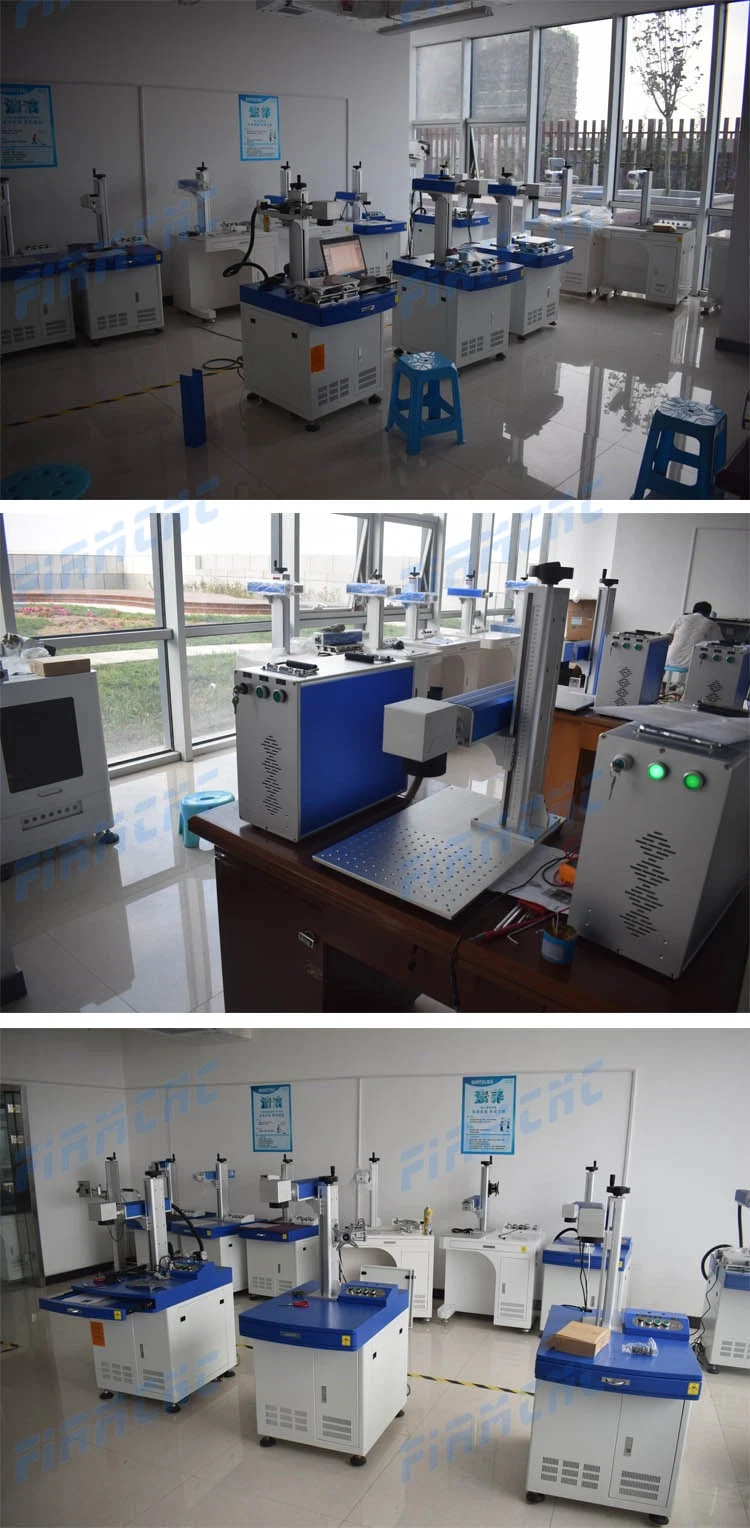 20W Portable Mini UV Fiber Laser Marking Machine for Meet Sheet