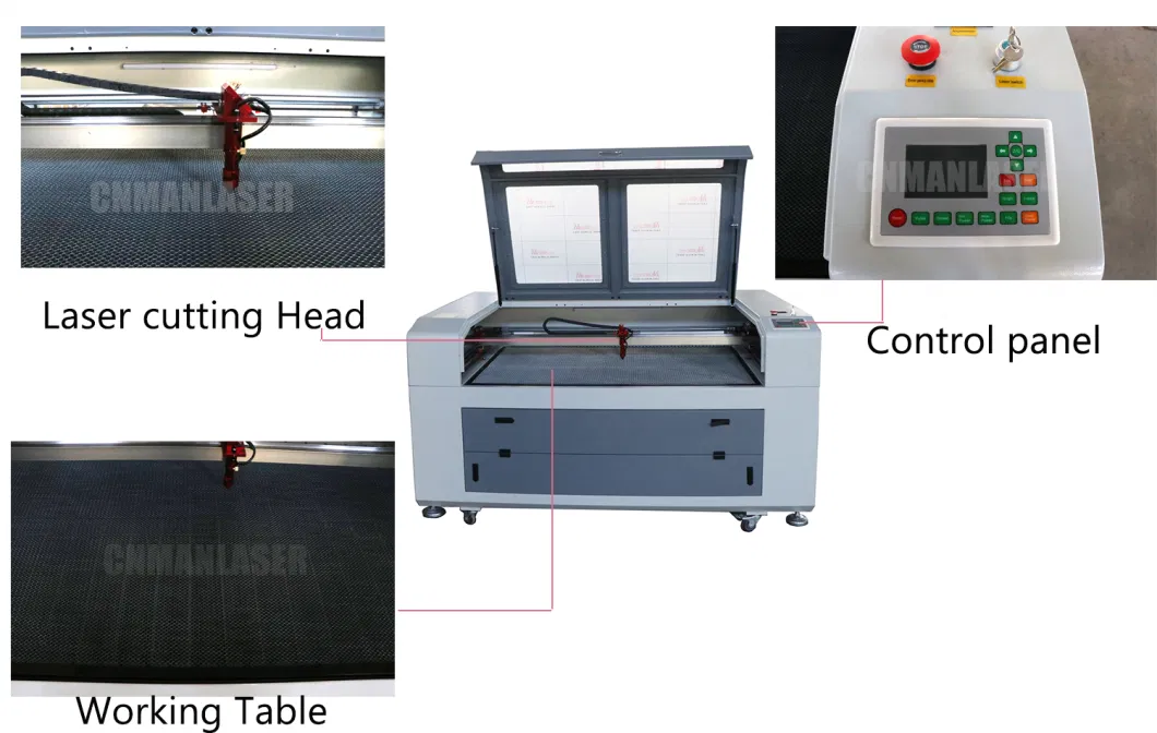 100W Bangladesh Economical CO2 Laser Cutting Machine/Laser Cutter for Galvanize Zinc/Color Plate/Chromium