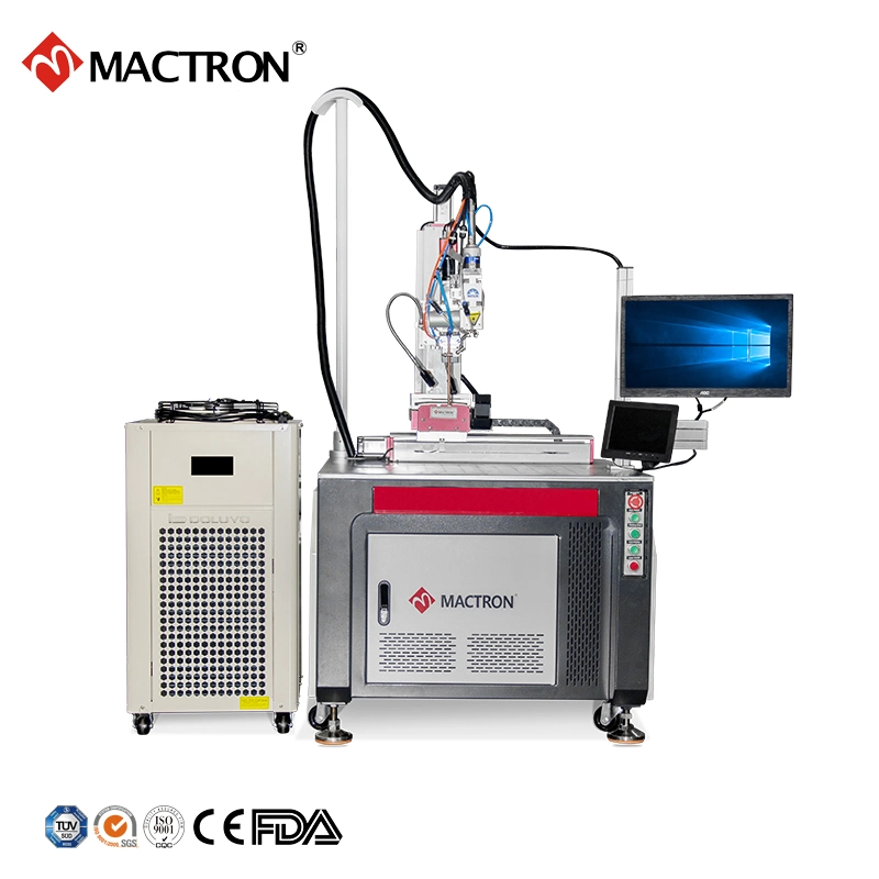 CNC Four Axis Laser Welding Machine 1500W Fiber Laser Welding System