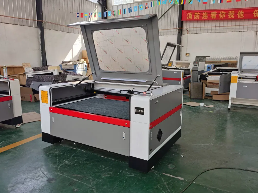 CO2 Laser Engraving Cutting Machines for Leather Wood Acrylic Flc9060