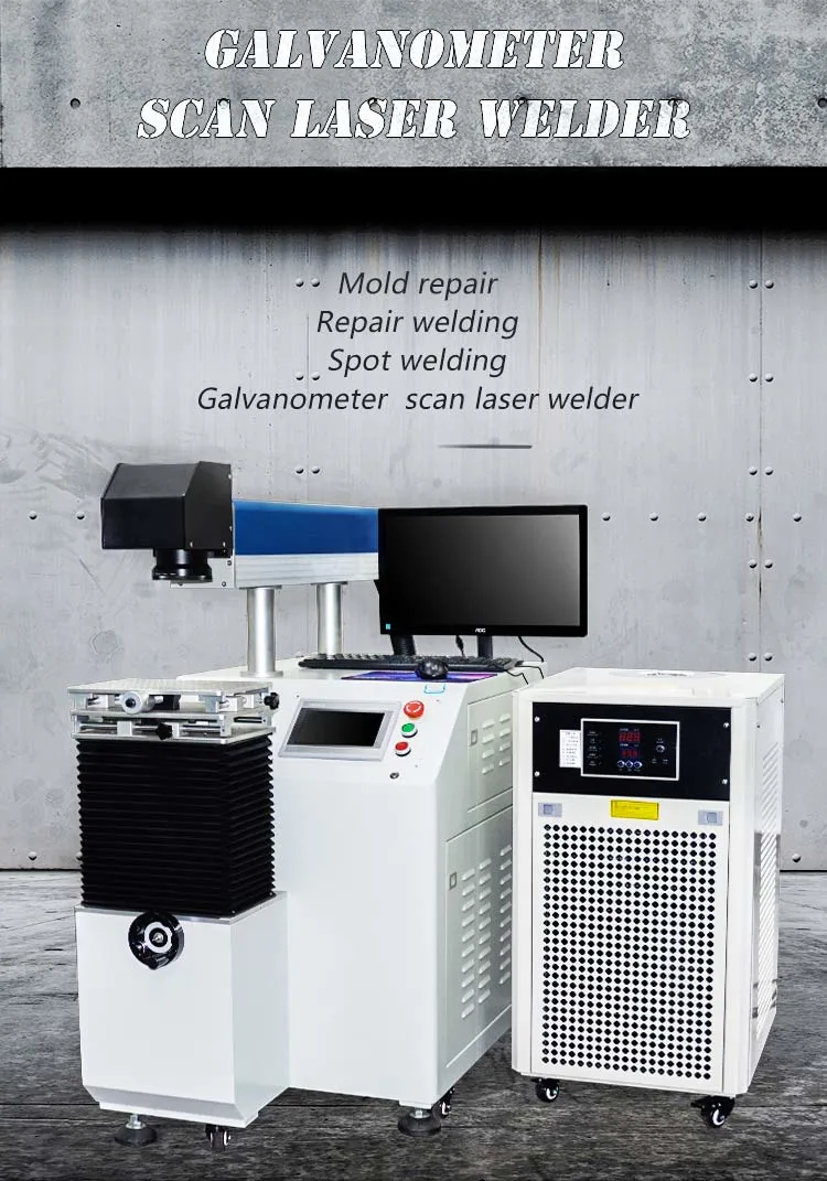 Mactron Galvanometer Scanning Laser Welding Machine for Medical Wires