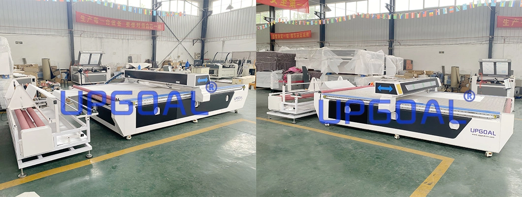 Polyester Filter Polypropylene Filter Cloth Automatic Feeding CO2 Laser Marking Cutting Machine