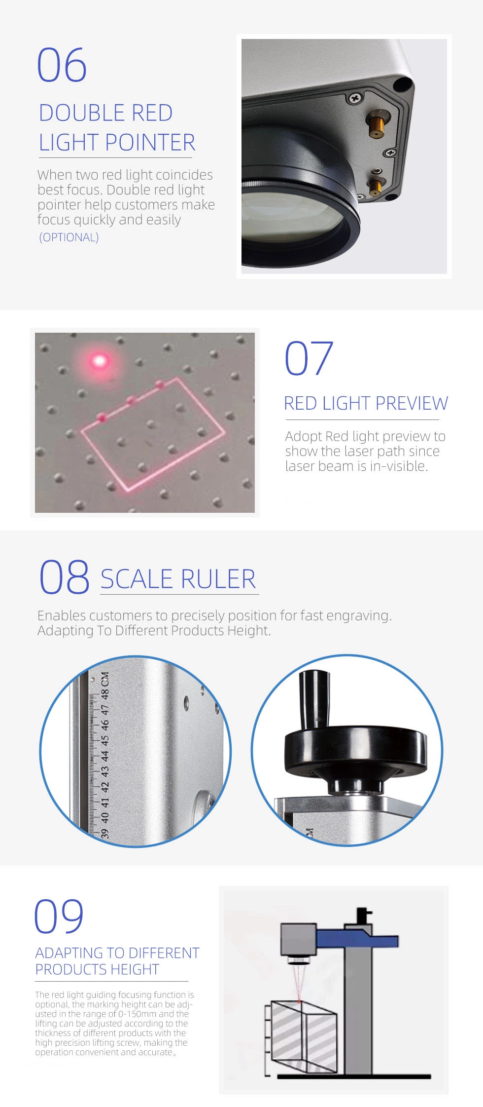 Desktop UV Laser Marking Machine for Glass Plastic Jewelry Crystal Face Mask