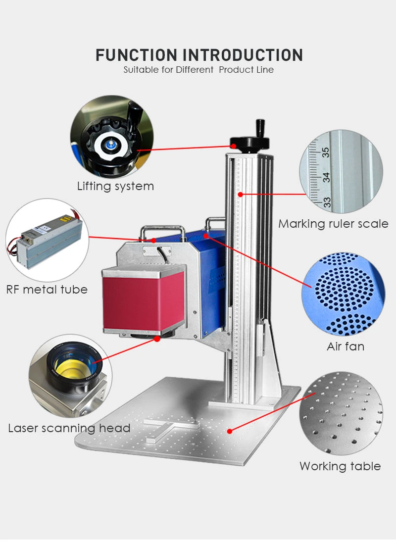 Desktop Laser Engraving Machine Mini CO2 Laser Marking Machine Price