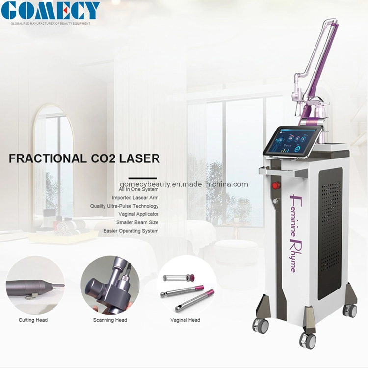 Pigment Scar Wrinkle Removal Skin Care Medical CO2 Laser Beauty Equipment CE Approved Vagina Tightening Fractional CO2 Laser Machine