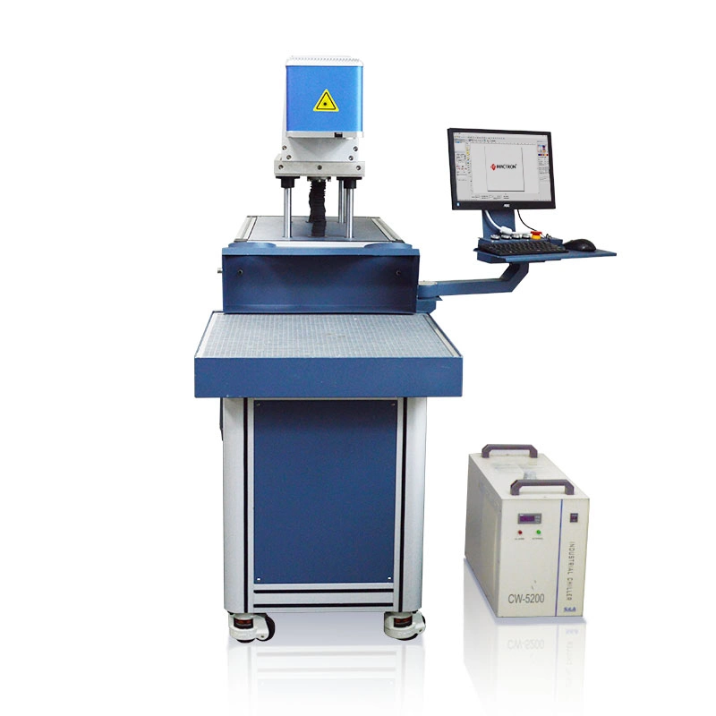 100W Large Size CO2 Laser Marking Machine with 3 Axis Dynamic Focusing