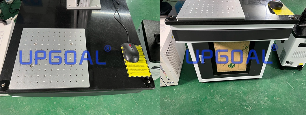 Table Type CO2 Laser Marking Machine Price 60W RF Laser for Non Metal Material Marking