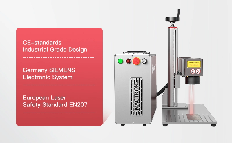 Fiber CO2 UV Laser Marking Machine