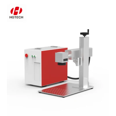  Hgtech 20 Вт 30 Вт 50 Вт 60 Вт 80 Вт 100 Вт 120 Вт портативный лазерный маркировочный аппарат для измерения CO2/УФ/оптоволокна для ювелирных изделий, золота, серебра, меди, алюминия, Нержавеющая сталь с заводской ценой