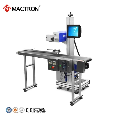  Ежемесячные скидки Настроенный сборочный автомат Flying Laser Marking Machine для Перо