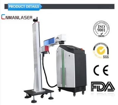  50W 100W волокна/CO2 полетных Fly лазерной маркировки/гравировка/печать/принтер/МАРКЕР/Engraver машины с транспортной ленты