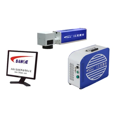 Портативный мини-оптический CO2 10W 30W 60Вт 100W станок для лазерной маркировки